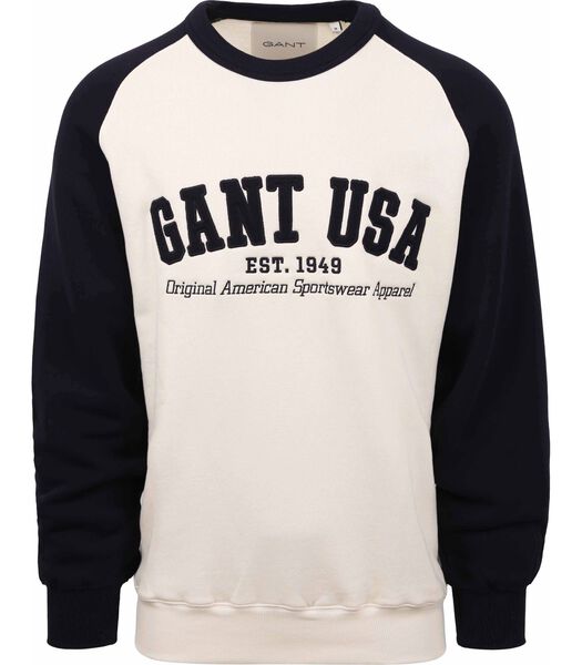 USA Sweater Off-white