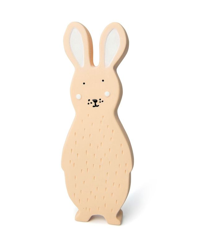Natuurlijk rubber speeltje - Mrs. Rabbit image number 2
