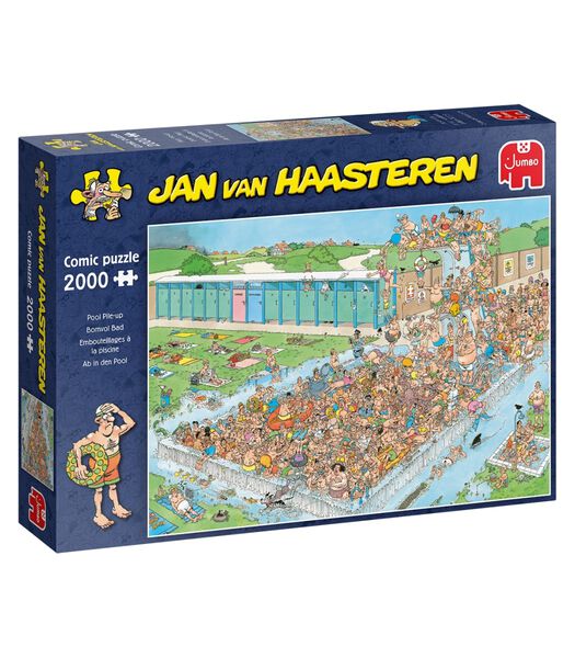 puzzel Jan van Haasteren Bomvol Bad - 2000 stukjes