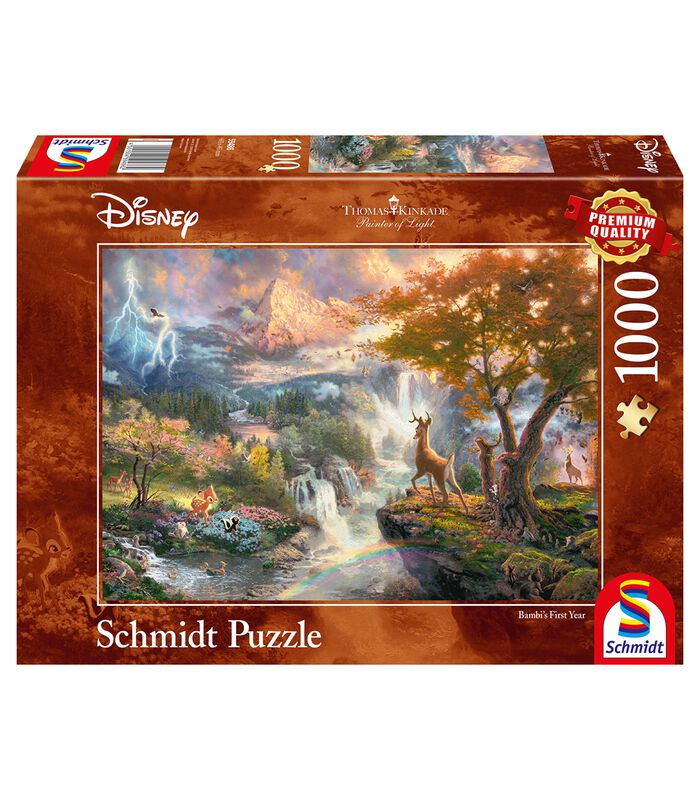 puzzel Disney Bambi - 1000 stukjes - 12+ image number 1