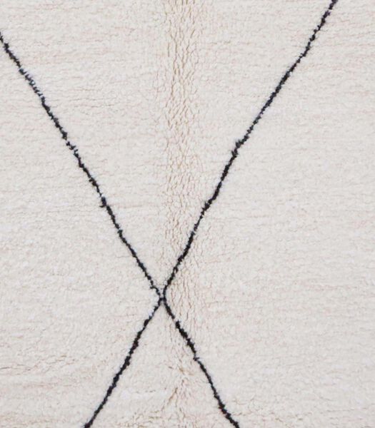 Tapis Berbere marocain pure laine 214 x 288 cm
