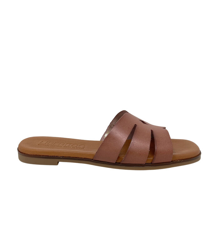 Sandale plate en cuir ATRIA image number 0
