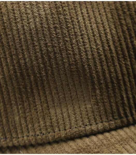 Suitable Casquette Corduroy Vert Olive