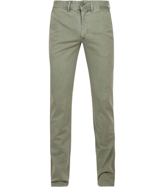 Suitable Chino Sartre Oxford Vert Olive