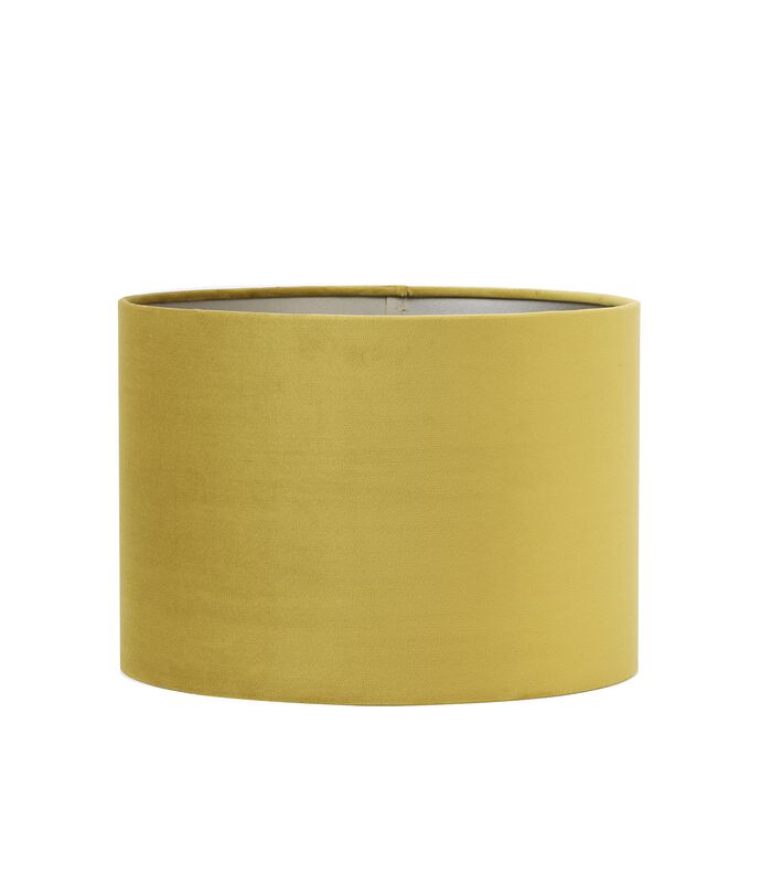 Abat-jour cylindrique Velours - Dusty Gold - Ø30 x 21 cm image number 0