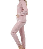 Pyjama loungewear broek jasje met rits Soft Home image number 2