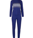 Pyjama indoor outfit broek top lange mouwen Starlight image number 2