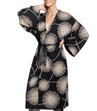 Kimono met lange mouwen en satijnen ceintuur Essence image number 0