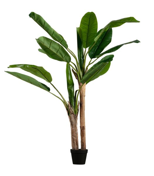 Bananenplant Kunstplant - Groen - 97x138x95