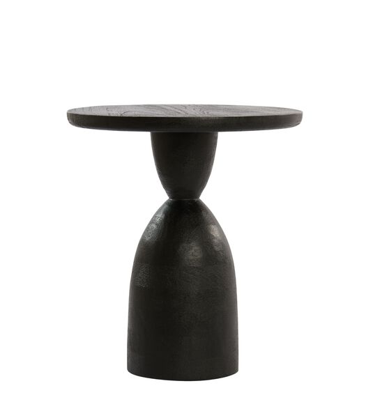 Table d'appoint Torir - Noir - Ø40cm