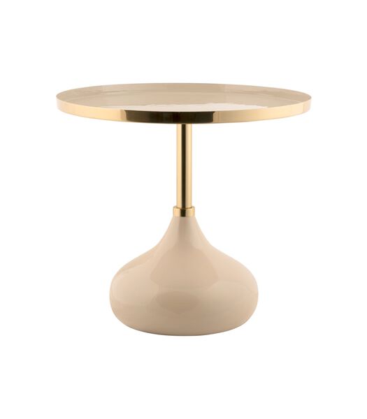 Table d'appoint Mila Large - Gris - 50x50x48cm