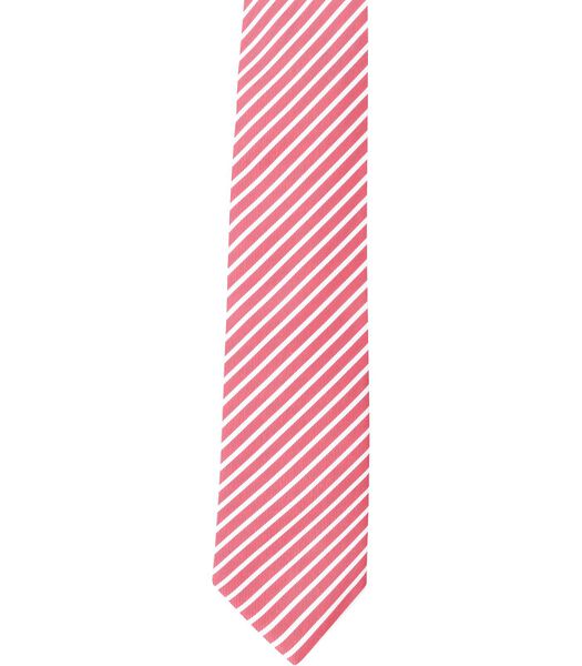 Cravate Rouge Rayé