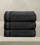 3 serviettes de bains Contessa black image number 1