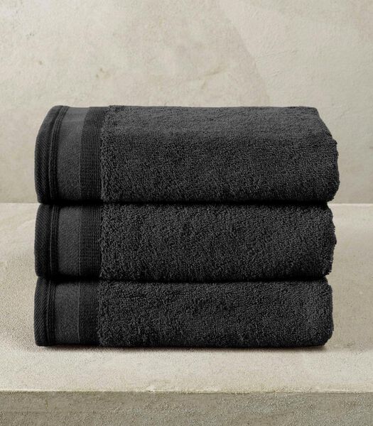 3 serviettes de bains Contessa black