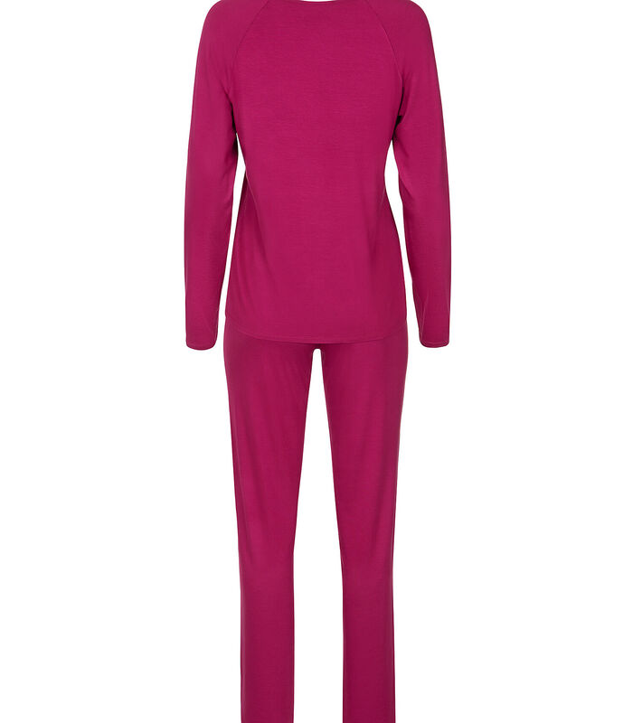 Pyjama indoor outfit broek top lange mouwen Karin image number 3