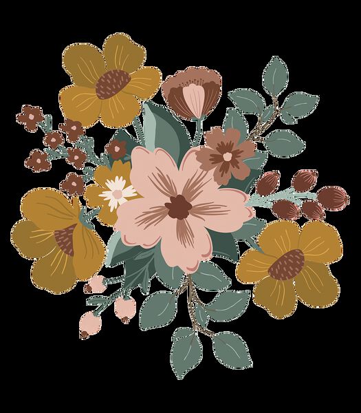 Stickers bouquet Capucine, Lilipinso