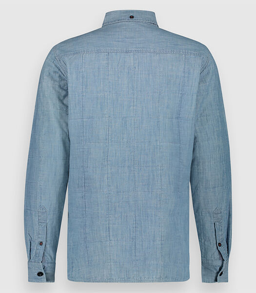 SHIRT CHAMBRAY PADDED - Overhemd