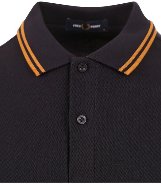 Polo à manches longues Fred Perry Navy R63