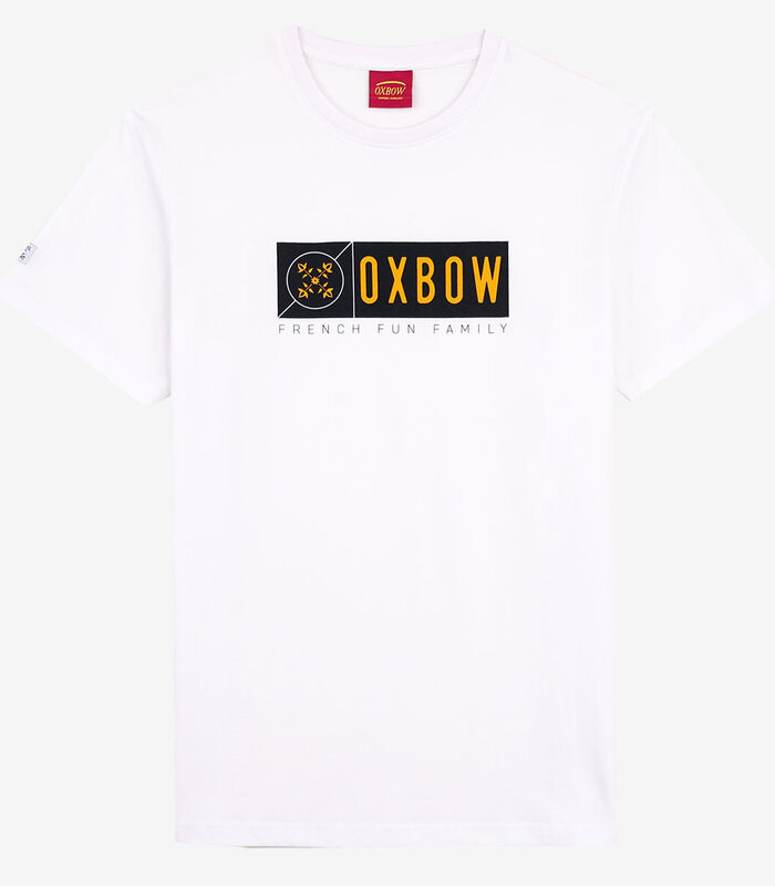 T-shirt met korte mouwen en print O2TELLIM image number 0