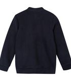 Fleece sweatshirt met zakken image number 1