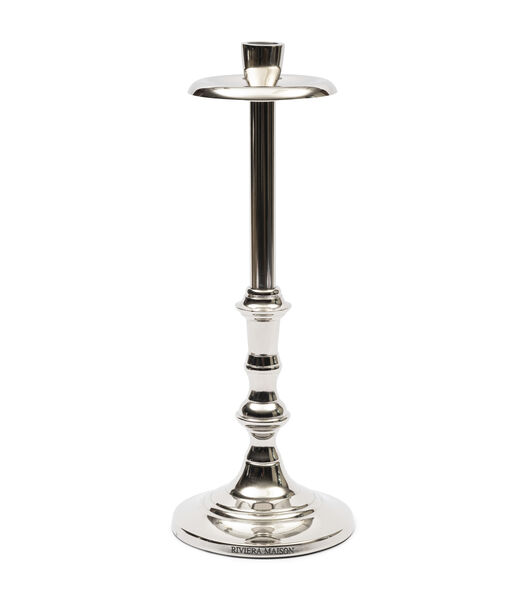 Kaarsenhouder Zilver, Kandelaar S - L'Hotel Candle Holder - Aluminium