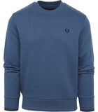 Fred Perry Sweater Logo Bleu image number 0