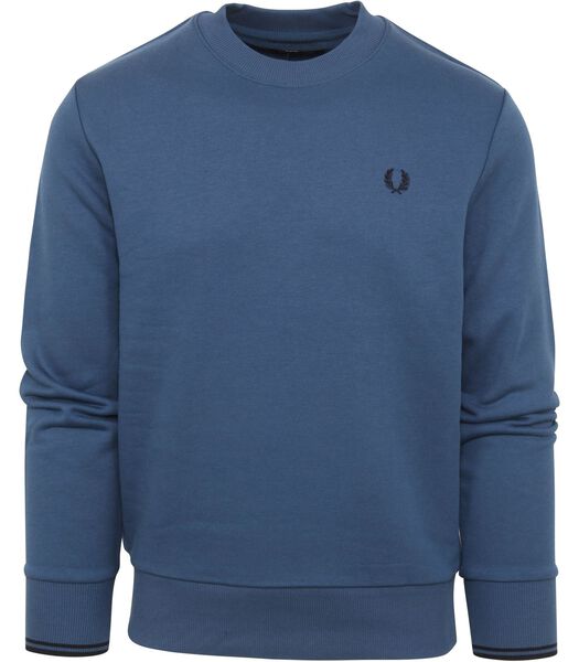 Fred Perry Sweater Logo Blauw