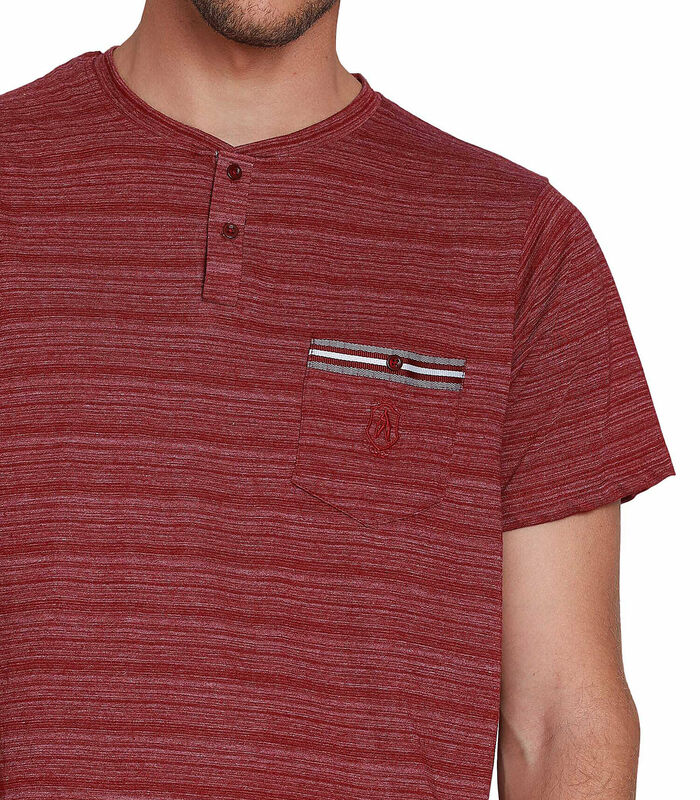 Pyjama short t-shirt Light Stripes image number 3