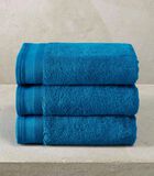 Serviettes de bains Contessa bleu pacifique set de 3 image number 1