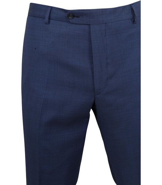 Suitable Trousers Buck Split Wool Dark Blue