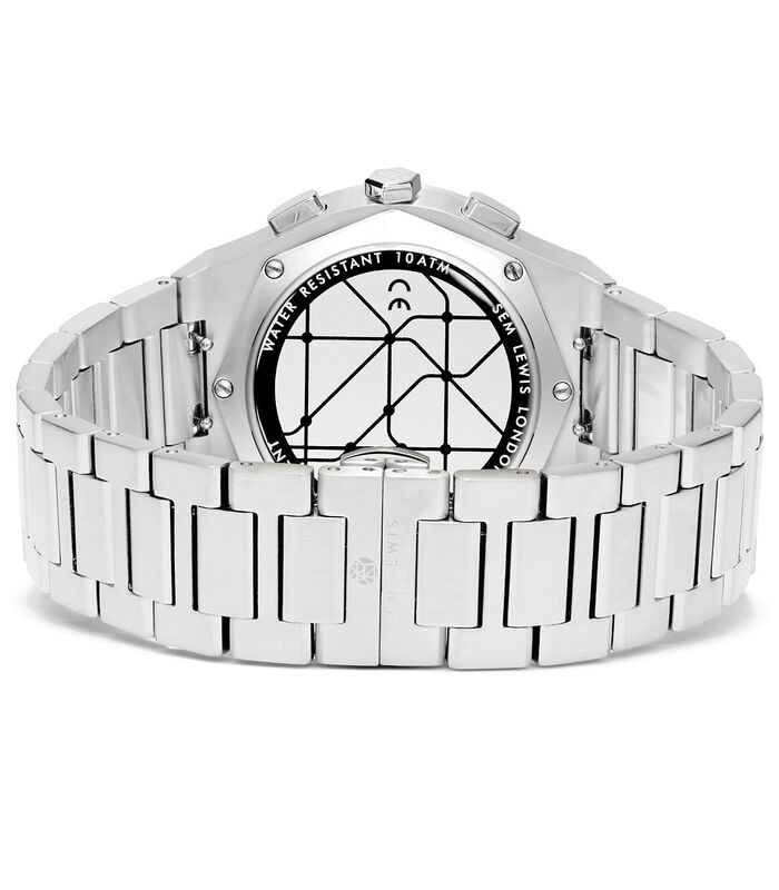 Moorgate Horloge Zilverkleurig SL1100056 image number 2