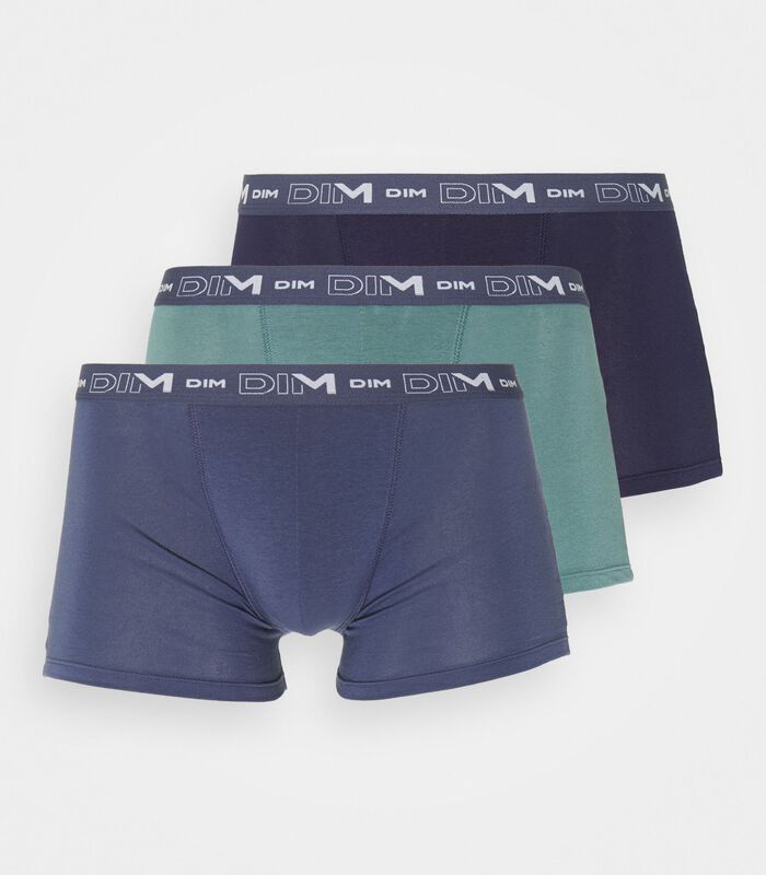 Short 3 pack coton stretch boxer image number 0
