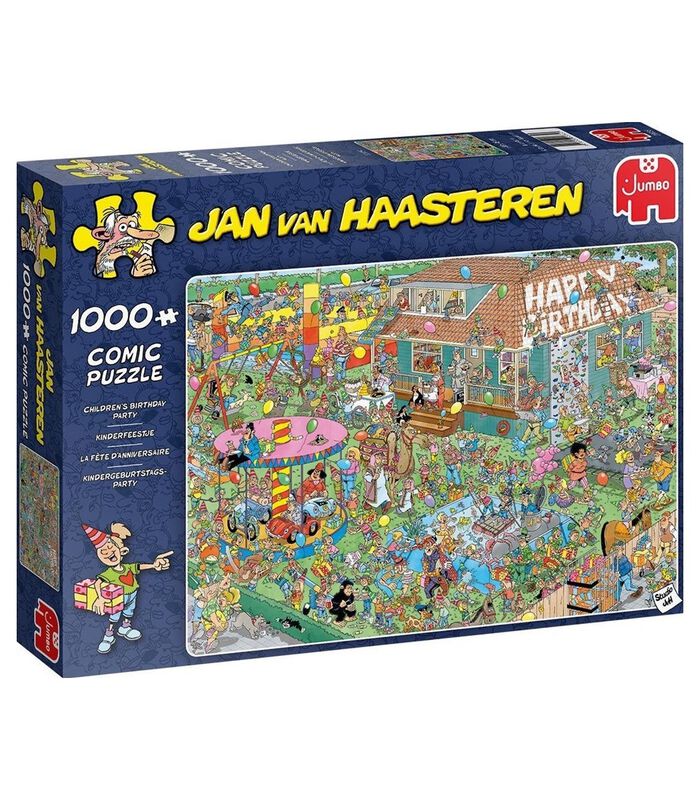 Puzzle géant Jan van Haasteren Fête d'anniversaire pour enfants - 1000 pièces image number 2
