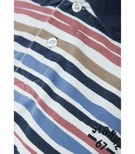 Polo “Wurms Stripe print”