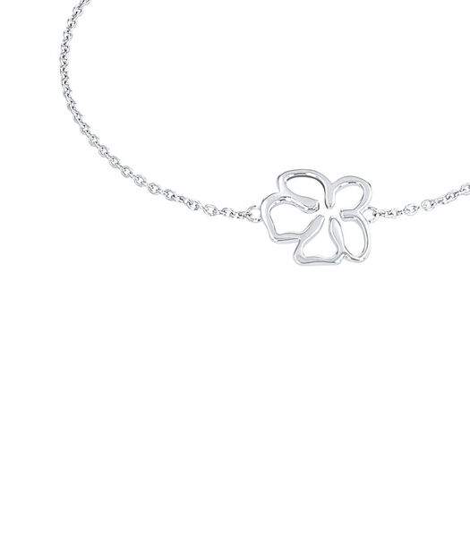 Bracelet pour dames, argent 925 sterling | fleur