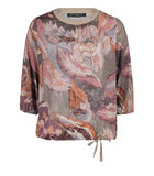 Blouse in shirtstijl 3/4e-mouwen image number 2