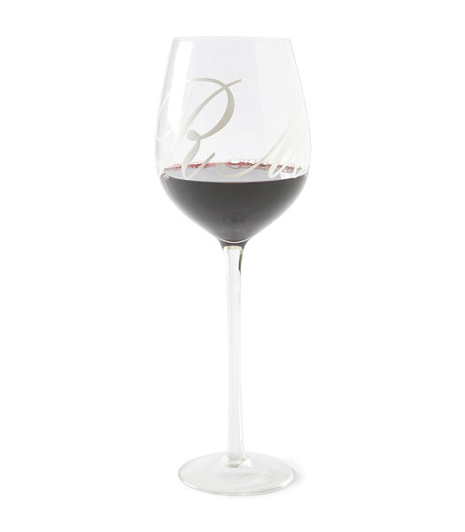 Riviera Maison Wijnglazen Rood - RM Wine Glass - Transparant - 1 Wijnglas