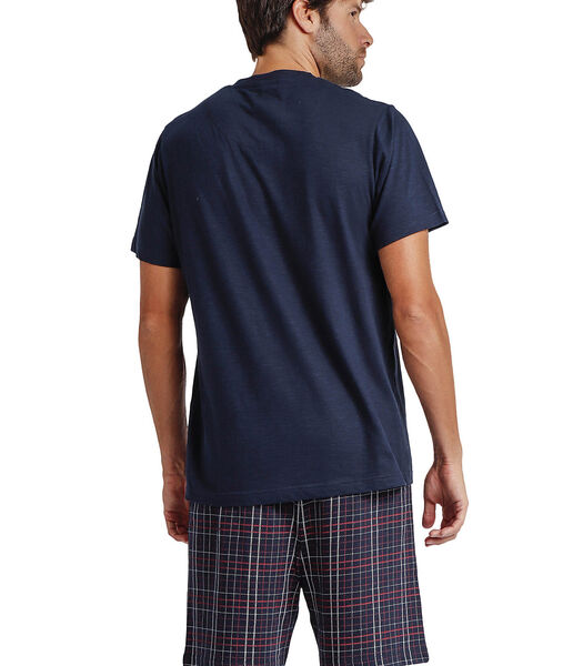 Pyjama short t-shirt col V JAndJ Lois