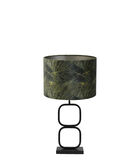 Lampe de table Lutika/Amazone - Noir/vert - Ø30x67cm image number 0