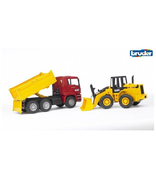 Camion et bulldozer pour enfants