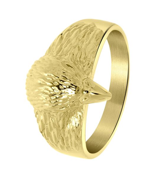 Ring Staal - goudkleurig
