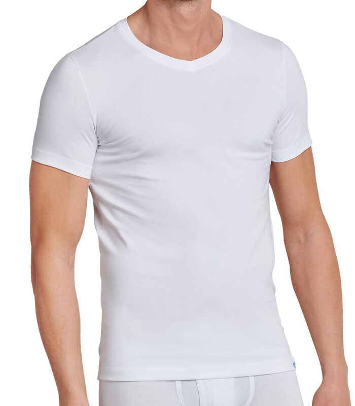 2 pack Long Life Cotton - t-shirt met V-hals image number 1