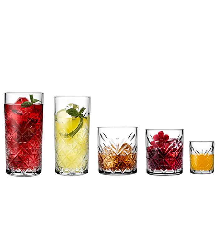 Long drink Intemporel 30 cl - Transparent 6 pièce(s) image number 2