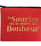 Pochette rouge - Sourire image number 0