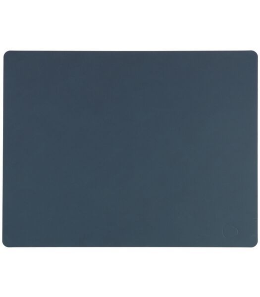 Set de table  Nupo - Cuir - Bleu foncé - 45 x 35 cm