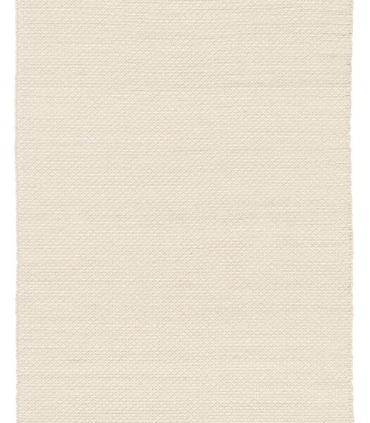 Wol en katoen pitloom - beige tapijt