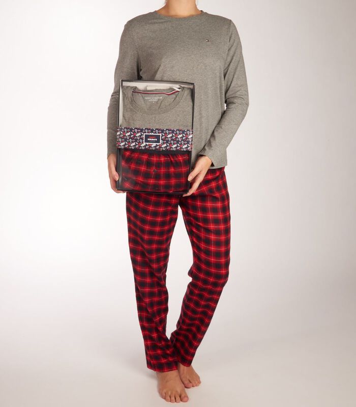 Pyjama lange broek Flannel Holiday Set image number 1