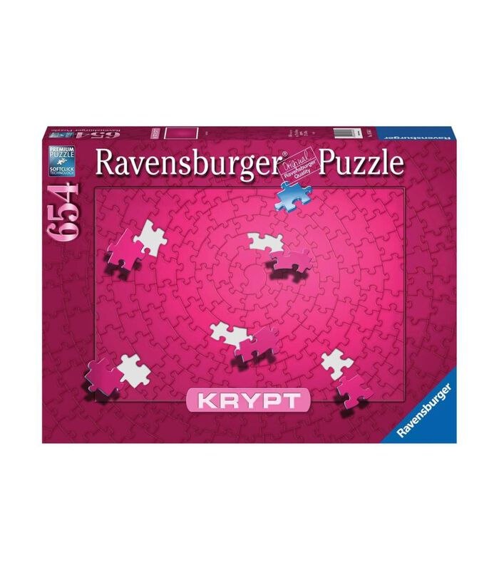 Puzzel Krypt Pink 654p image number 0
