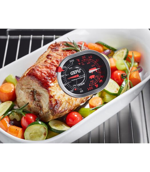 Braad- en oventhermometer 3 in 1 MESSIMO