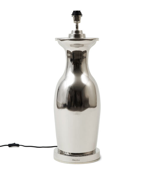Tafellamp Lampvoet - Roger Tafellampen Woonkamer - Zilver